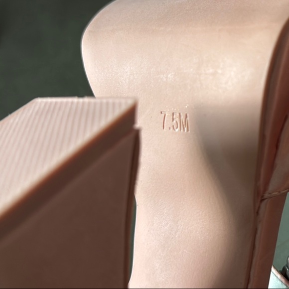 Jeffrey Campbell Pink Satin Platform Heels - Picture 4 of 5